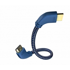 in-akustik Premium HDMI Cable w. Ethernet 90Β° Angled 2,0 m
