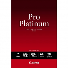Canon PT-101 A 2, 20 Sheets Photo Paper Pro Platinum 300 g