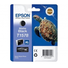 Epson ink cartridge matte black   T 157             T 1578