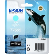 Epson ink cartridge light cyan T 7605