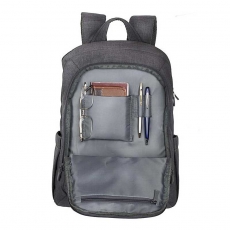 Rivacase 7560 Backpack 15,6 Grey Canvas Material